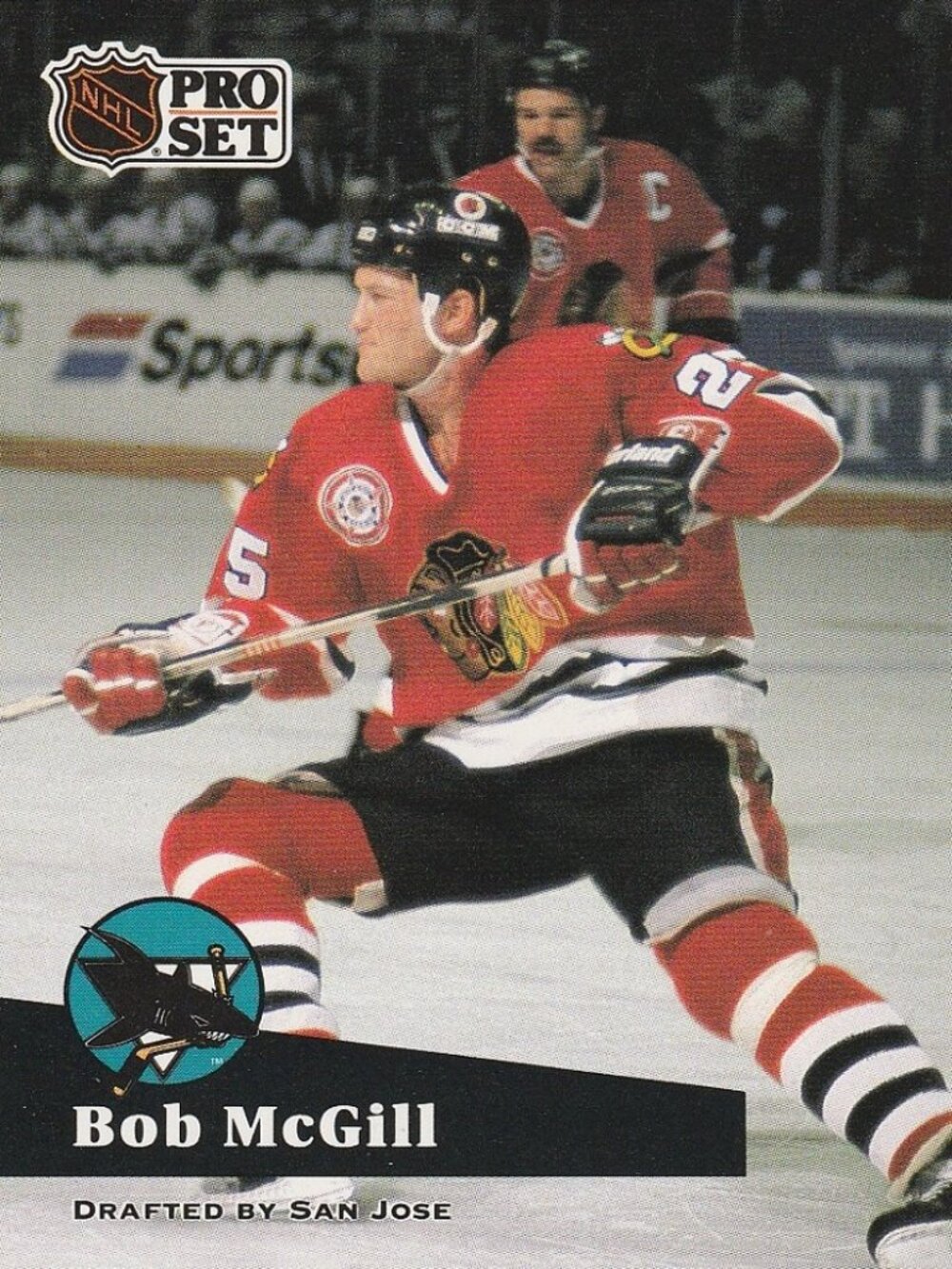 Bob McGill Hockey Card